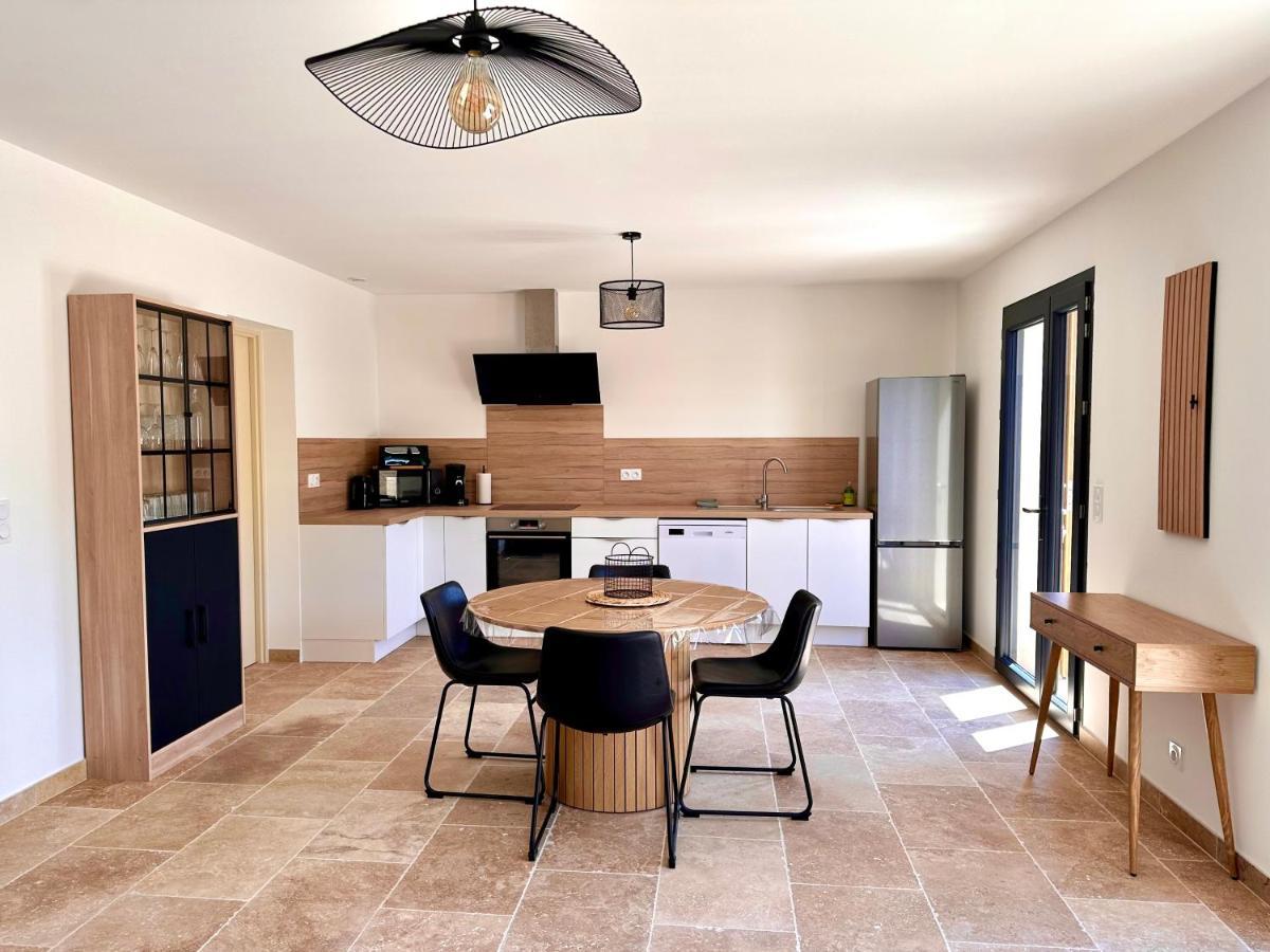 Maison De Charme Avec Jacuzzi Molleges Luaran gambar