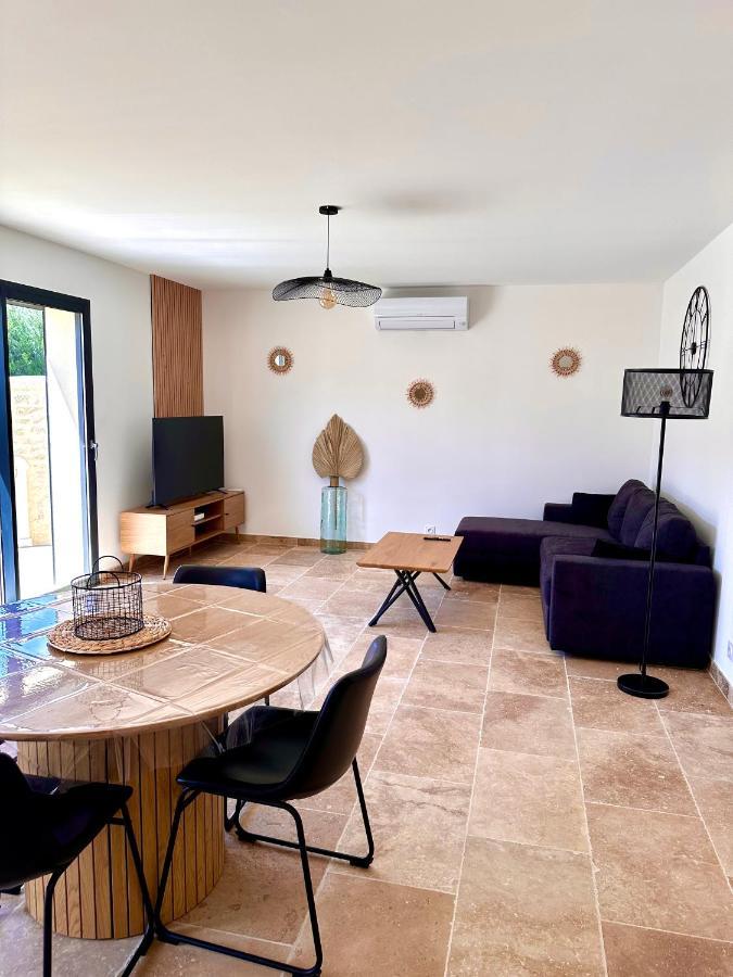 Maison De Charme Avec Jacuzzi Molleges Luaran gambar